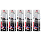 5X Promatic Clear High Temperature Spray Paint 400ml Spray Paint